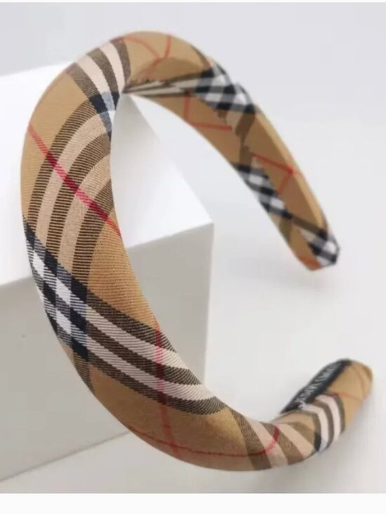 Accessories - NWT Classic Plaid Hairband Hair BAND
